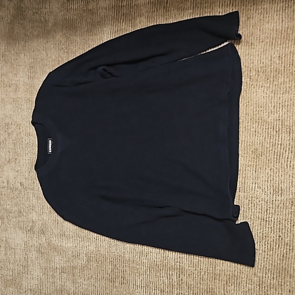 Express Navy Blue Sweater - Picture 2 of 4